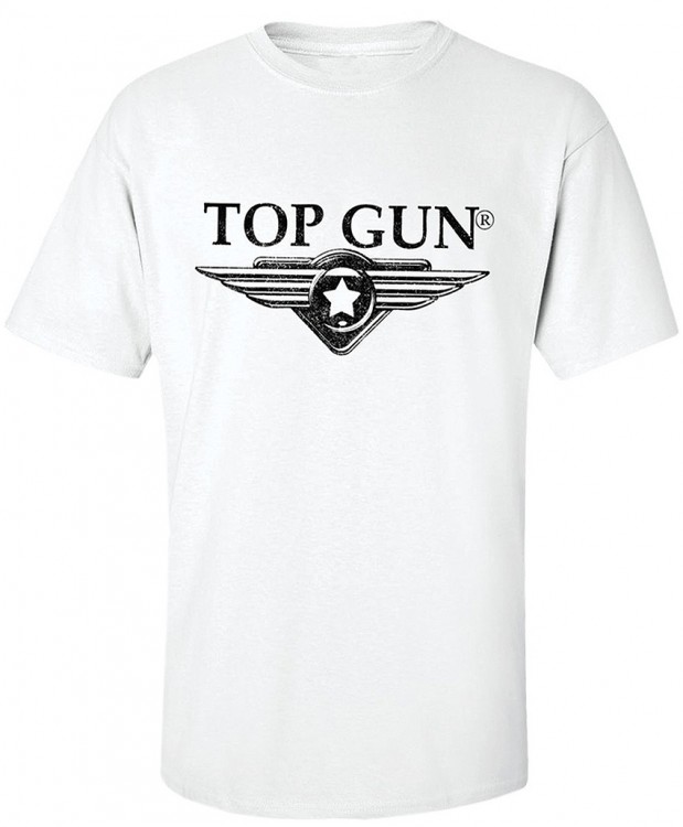 Футболка Top Gun Wing Logo Tee White