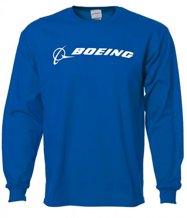 Реглан Boeing Long Slv Signature T-shirt Navy