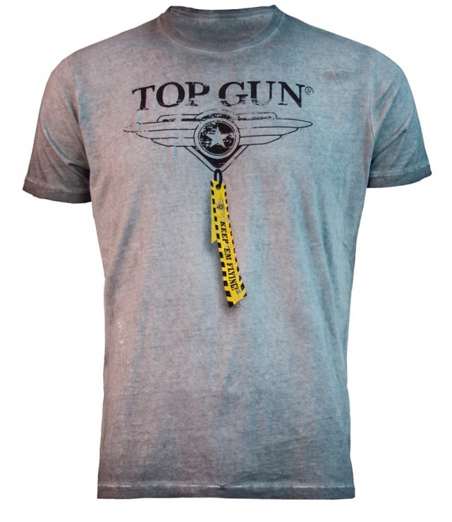Футболка Top Gun "Logo" Tee Grey