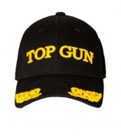 Оригінальна бейсболка Top Gun Wings Cap Black TGH1704