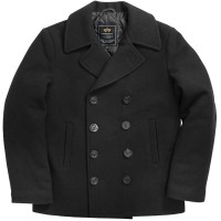 Пальто бушлат Pea Coat Alpha Industries Black