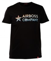 Футболка Airboss Mars Logo Black