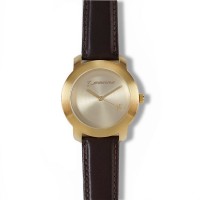 Наручний годинник для чоловіків Boeing Gold Rotating Airplane Watch