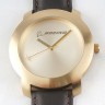 Наручний годинник для чоловіків Boeing Gold Rotating Airplane Watch