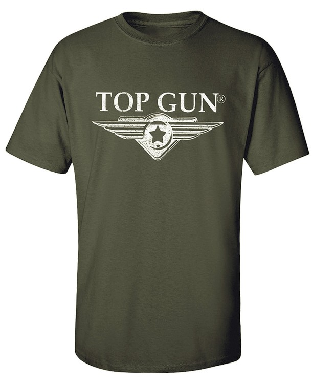 Футболка Top Gun Wing Logo Tee Olive