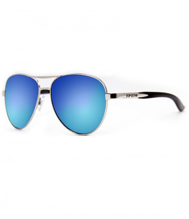 Сонцезахисні окуляри Top Gun Classic Black Aviator Sunglasses (блакитні)
