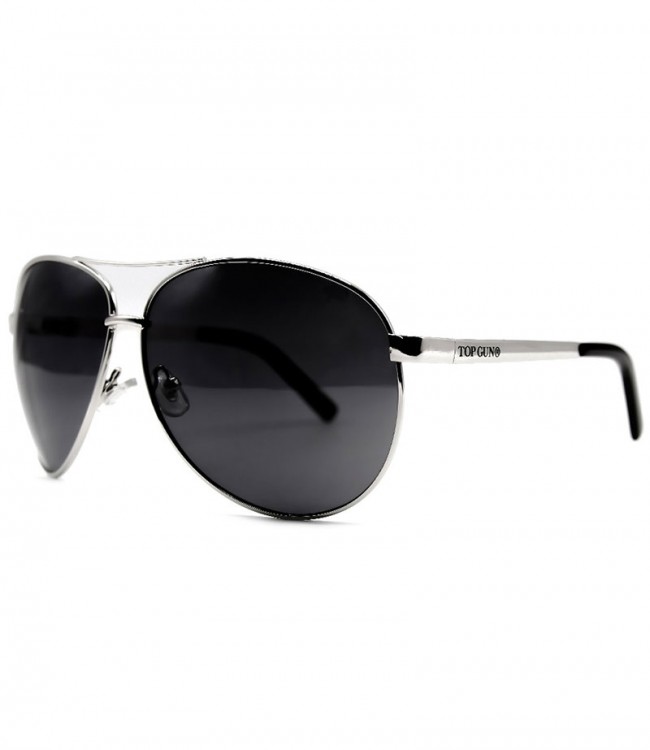 Сонцезахисні окуляри Top Gun Classic Black Aviator Sunglasses (чорні)