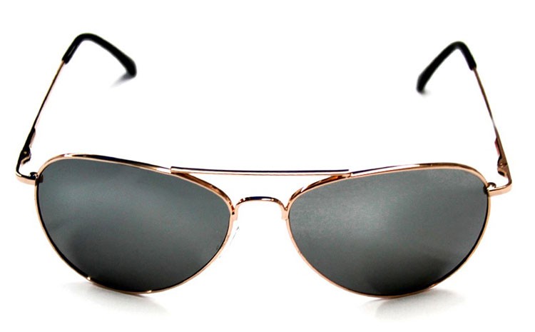 Сонцезахисні окуляри Top Gun Mirrored Aviator Sunglasses (золоті)