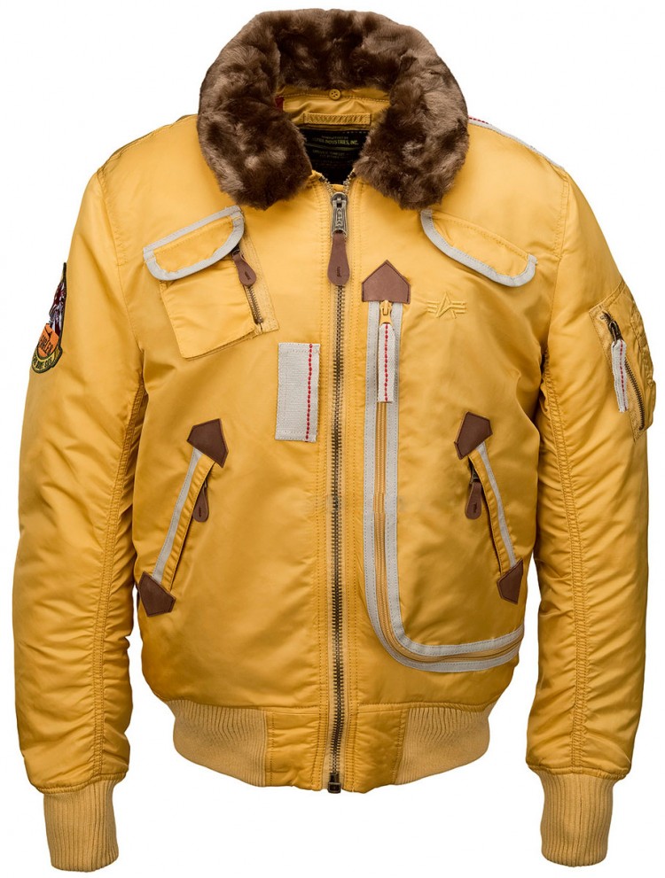 Куртка Injector Alpha Industries Yellow купить в интернетмагазине Parkas