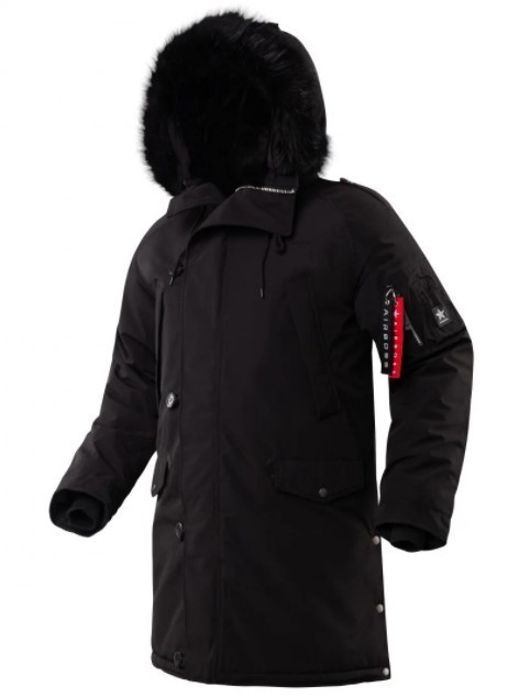 Куртка аляска Airboss N-5B Tardis Black