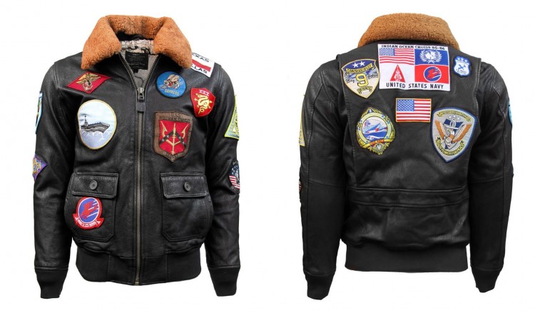 Шкіряна куртка Top Gun 2 Maverick Official Signature Series Flight Jacket 2.0 Brown