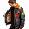 Шкіряна куртка Топ Ган Top Gun 2 Maverick Official Signature Series Flight Jacket 2.0 (brown) TG2