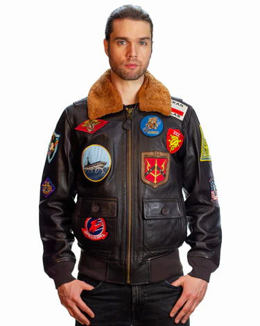 Шкіряна куртка Топ Ган Top Gun 2 Maverick Official Signature Series Flight Jacket 2.0 (brown) TG2