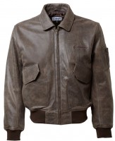 Шкіряна куртка Boeing CWU 45/P Leather Bomber Jacket Brown
