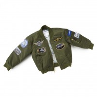 Дитяча льотна куртка Boeing Green Nylon Flight Jacket