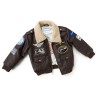 Дитяча льотна куртка Boeing Brown Aviator Jacket