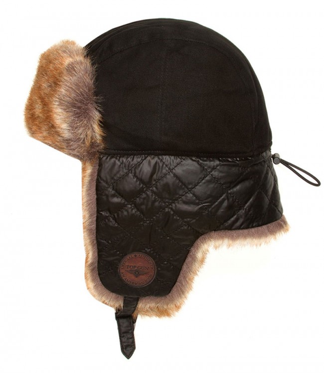 Зимова шапка Top Gun Checkered Winter Hat Black
