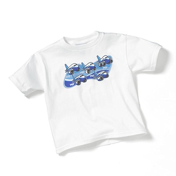 Дитяча футболка Boeing Pudgy Formation Youth T-shirt White