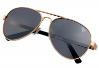 Поляризаційні сонцезахисні окуляри Top Gun Polarized Aviator "Runway" Gold