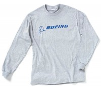 Реглан Boeing Long Slv Signature T-shirt Grey