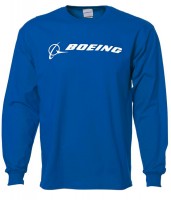 Реглан Boeing Long Slv Signature T-shirt Navy