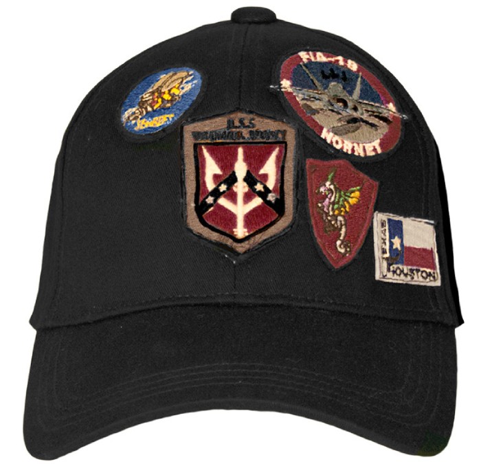 Кепка Top Gun Cap With Patches Black