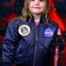 Дитяча куртка Youth NASA MA-1 Flight Jacket Alpha Industries Replica Blue