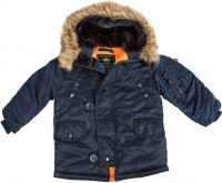 Дитяча куртка аляска Youth N-3B Parka Replica Blue