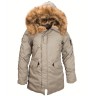 Жіноча куртка аляска Altitude W Parka Alpha Industries Gray