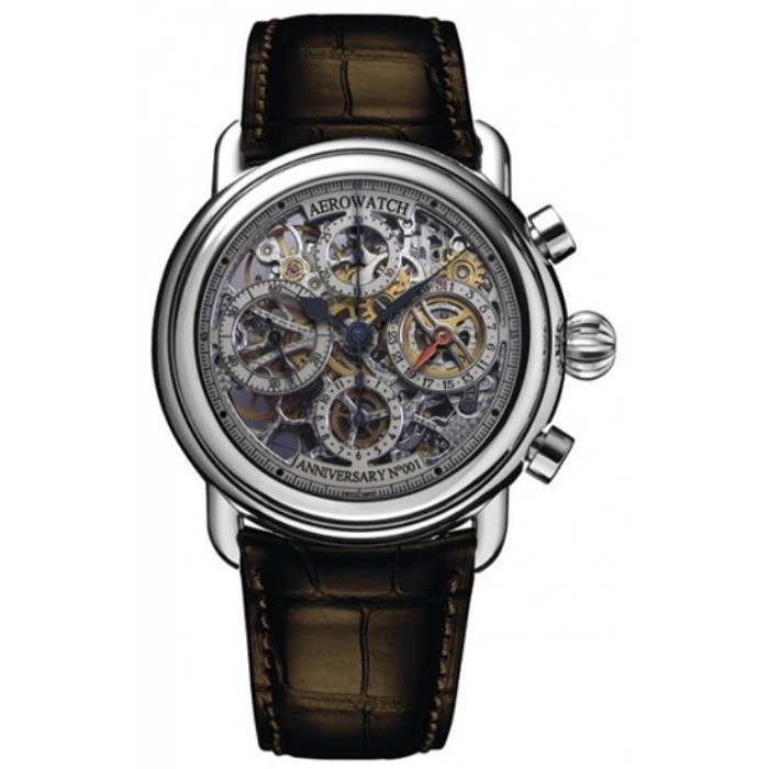 Льотний швейцарський годинник Aerowatch 1942 Limited Edition 61901AA20SQ LE №97