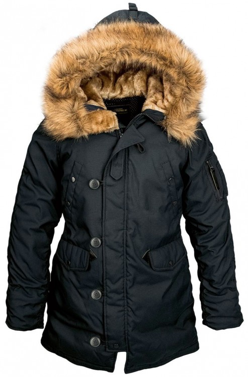 Жіноча куртка аляска Altitude W Parka Alpha Industries Black