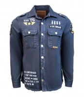 Оригінальна сорочка Top Gun Military Shirt TGR1801 Navy