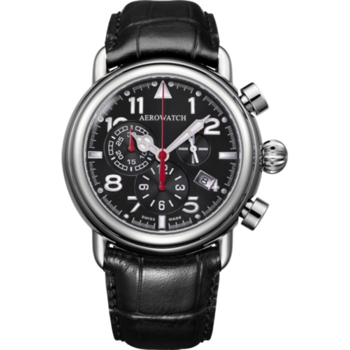 Оригінальний годинник Aerowatch 1 910 Hommage Chrono Quartz 83939AA05