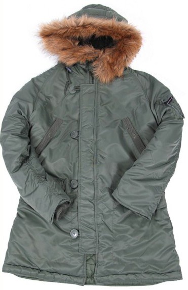 Зимова жіноча куртка аляска Darla Alpha Industries Sage Green