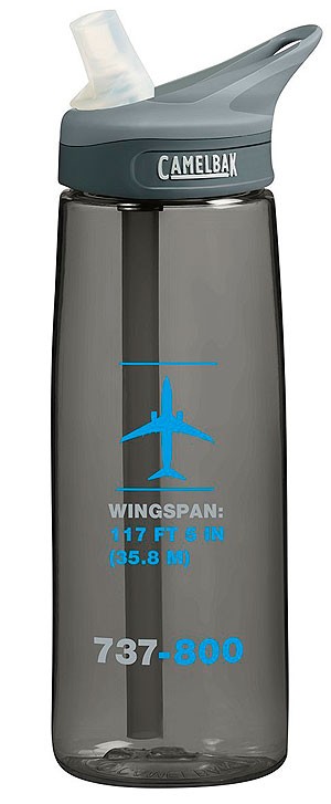 Пляшка для води Boeing 737-800 Schematics Water Bottle