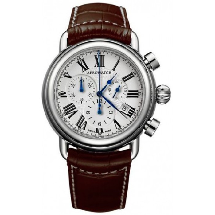 Оригінальний льотний годинник Aerowatch 1942 Chrono Quartz 83939AA07