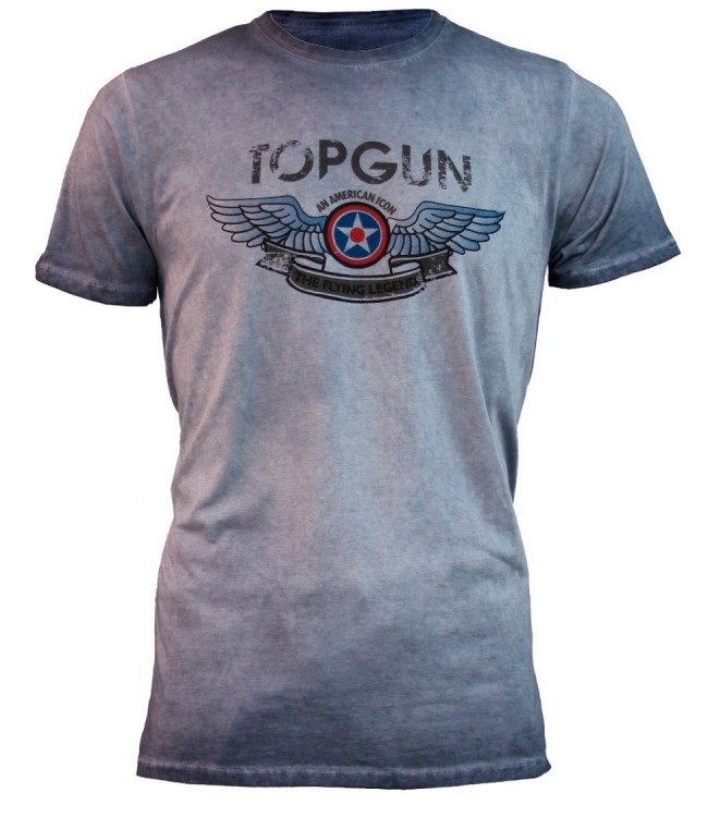 Футболка Top Gun "Wings Logo" Tee Navy