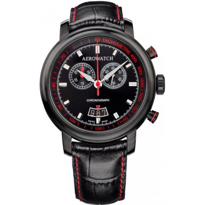Оригінальний швейцарський годинник Aerowatch Renaissance Chrono Quartz 87936NO01