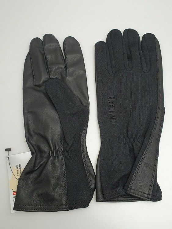 Льотні ручавички Blackhawk Aviator Flight Ops Gloves With Nomex Black