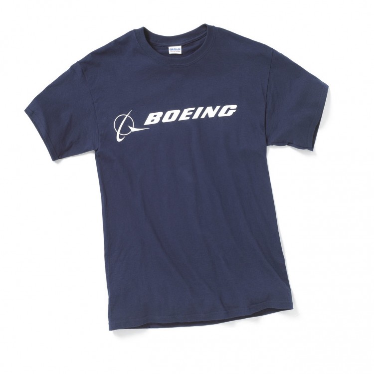 Футболка Boeing Signature T-Shirt Short Sleeve Navy