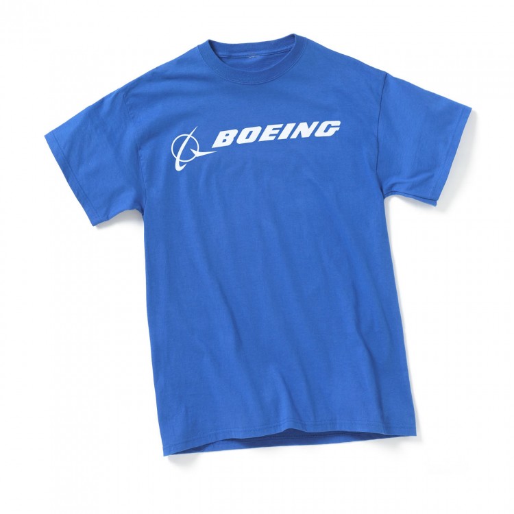 Футболка Boeing Signature T-Shirt Short Sleeve Blue Dusk