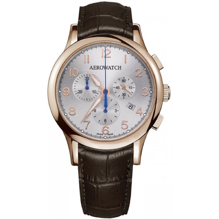Швейцарський годинник Aerowatch LES GRANDES CLASSIQUES Chronograph 83966RO01