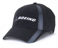 Бейсболка Boeing Carbon Fiber Print Signature Hat Black