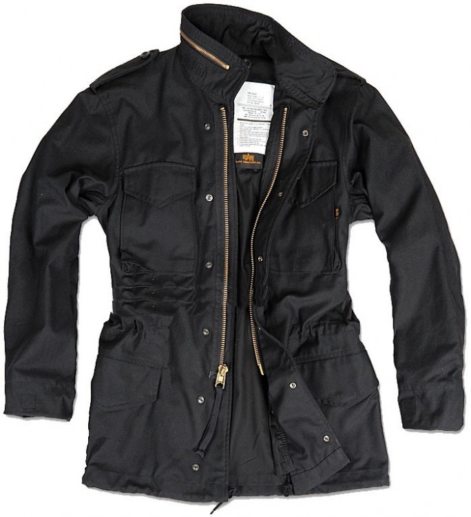 Куртка M-65 Field Coat Alpha Industries Black