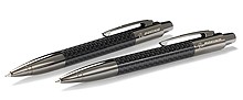 Boeing Carbon Fiber Pen and Pencil Set