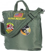 Сумка Alpha Industries Helmet Bag With Patches Olive