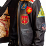 Шкіряна куртка Топ Ган Top Gun Official Signature Series Flight Jacket 1.0 (brown) TG1