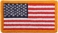 Оригінальна нашивка прапор США Rothco U.S. Flag Velcro Patch