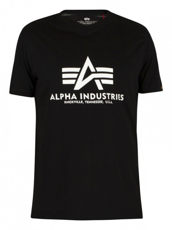 Футболка Alpha Industries Basic T-Shirt Black