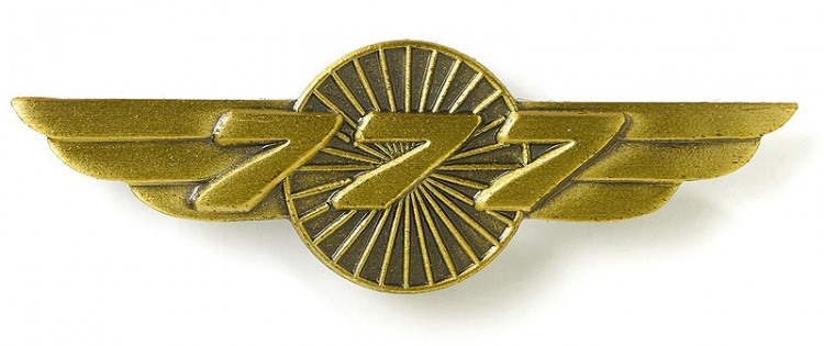 Значок Boeing 777 Wings Pin
